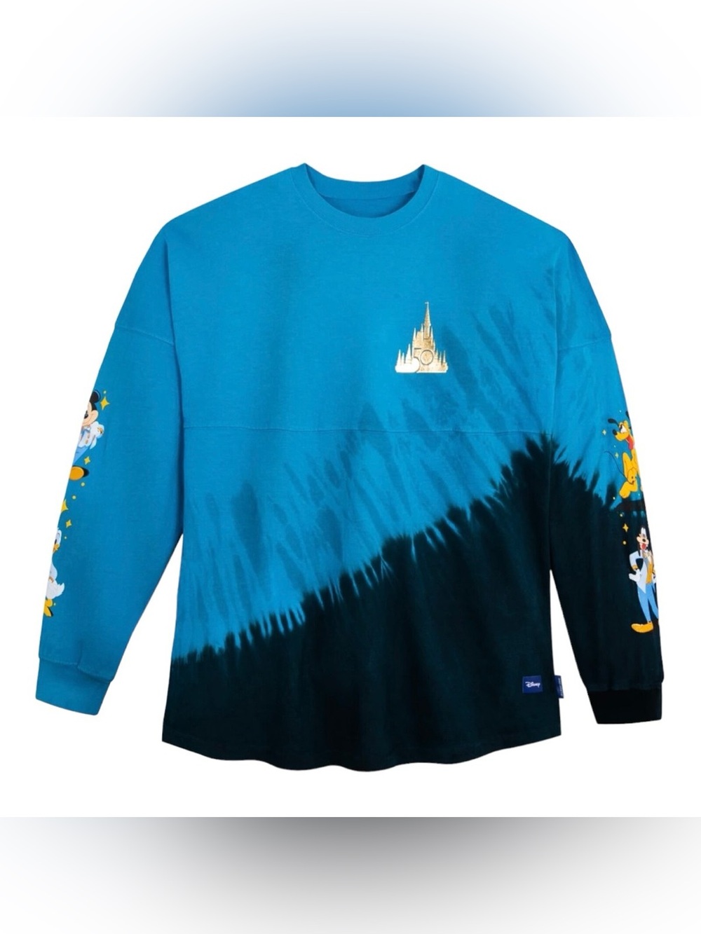 Disney Parks Walt Disney World 50th Grande Finale Tie Dye Spirit Jersey Medium